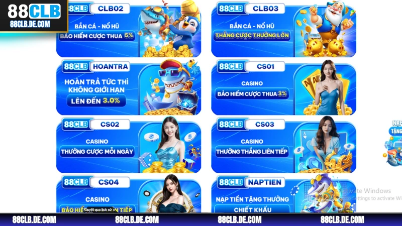 Lợi ích khi tham gia nhận khuyến mãi 88CLB