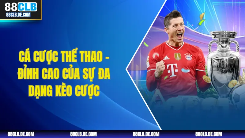 Sảnh thể thao với đa dạng kèo cược bóng đá quốc tế