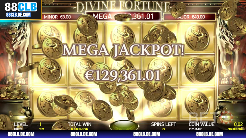 Trải nghiệm Slot game Divine Fortune tại RR88 nhận thưởng siêu khủng